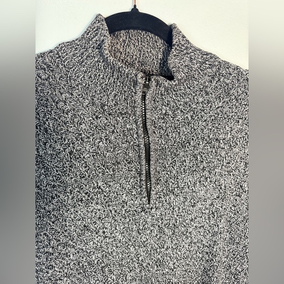 Calvin Klein Jeans Charcoal Zip-Up Sweater - Picture 2 of 9